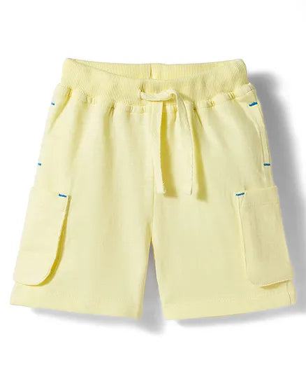 Soft-Buy Cotton T-Shirt & Cargo Short Set – Beach Print (Pack of 2)