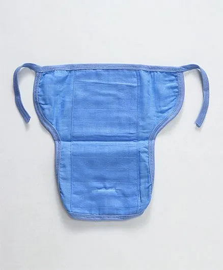 SoftBuy Reusable Muslin U Shaped Nappy Set, Extra Small, Multicolor - 5 Pieces